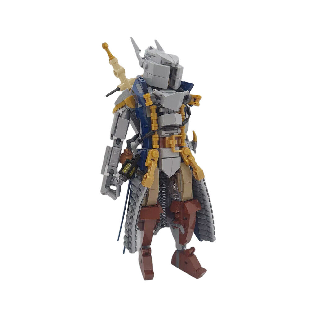 Custom MOC: C9099 The G_u-a-r-d-i-a-n Mech with Claymore 401 Parts-ZITIANYOUBUILD