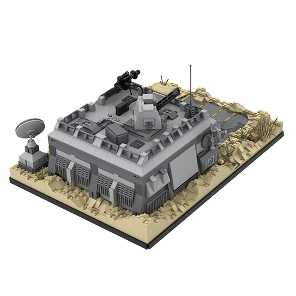 C4968 Battlefield Base on Tatooine Building Toys Set for Collection 2643 Parts-ZITIANYOUBUILD