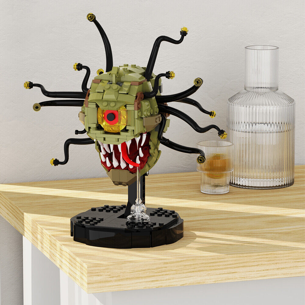 C7940 Beh0lder with Display Stand 513 Parts from Tabletop Role-playing Game-ZITIANYOUBUILD