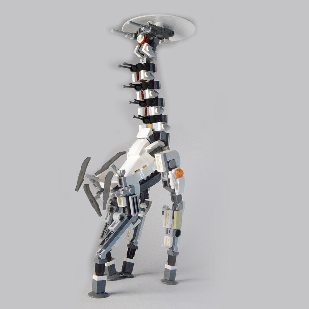 C7809Y01 Mini Version Long Neck Monster Giraffe Model 238 Parts from Video Game-ZITIANYOUBUILD