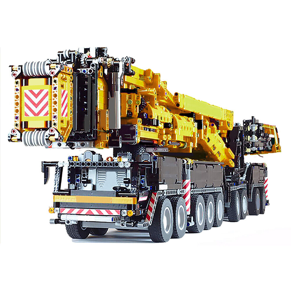 C104-4 Yellow-Black Liebherr LTM 11200 Crane with Power Functions 8104 Parts-ZITIANYOUBUILD
