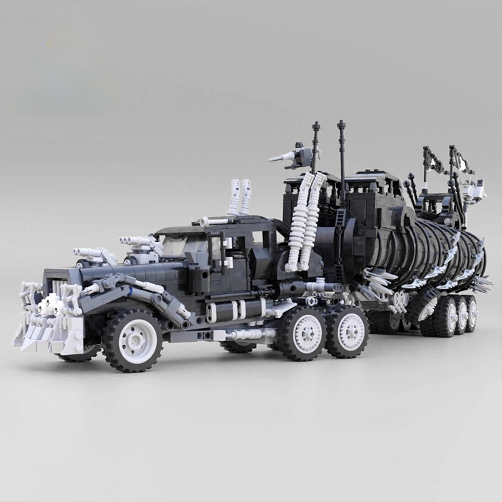 C418 The Single Greatest Battle Vehicle Truck WAR Rig 3323 Parts from Game-ZITIANYOUBUILD