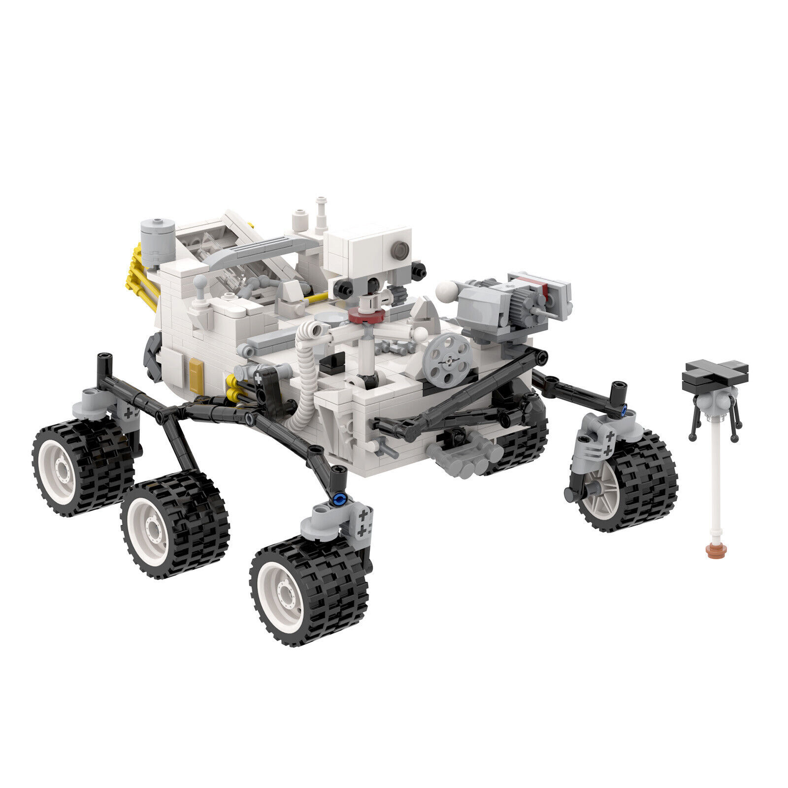 Custom MOC: C6751Y01 Mars Rover 2021 Perseverance Car Vehicle 735 Parts-ZITIANYOUBUILD