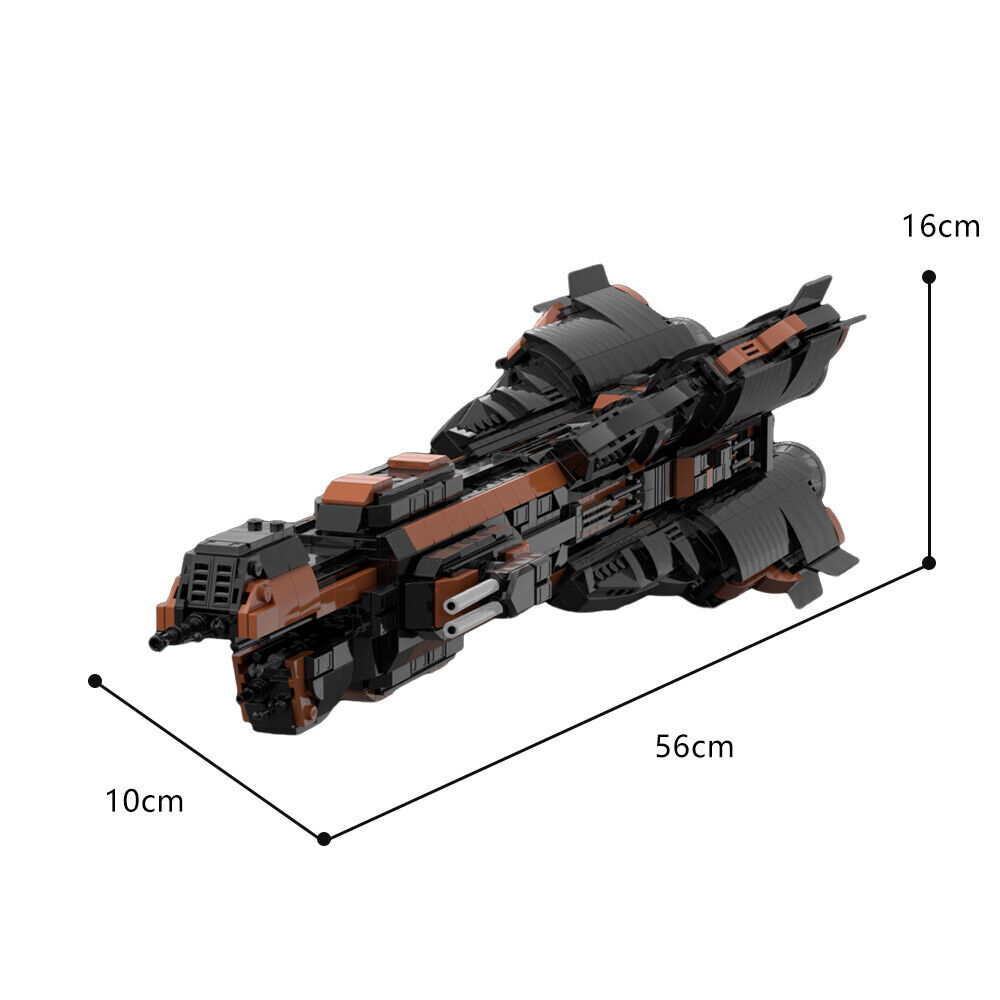 C9365 Donnager-class Battleship 1904 Parts 1:900 Scale from TV Series-ZITIANYOUBUILD
