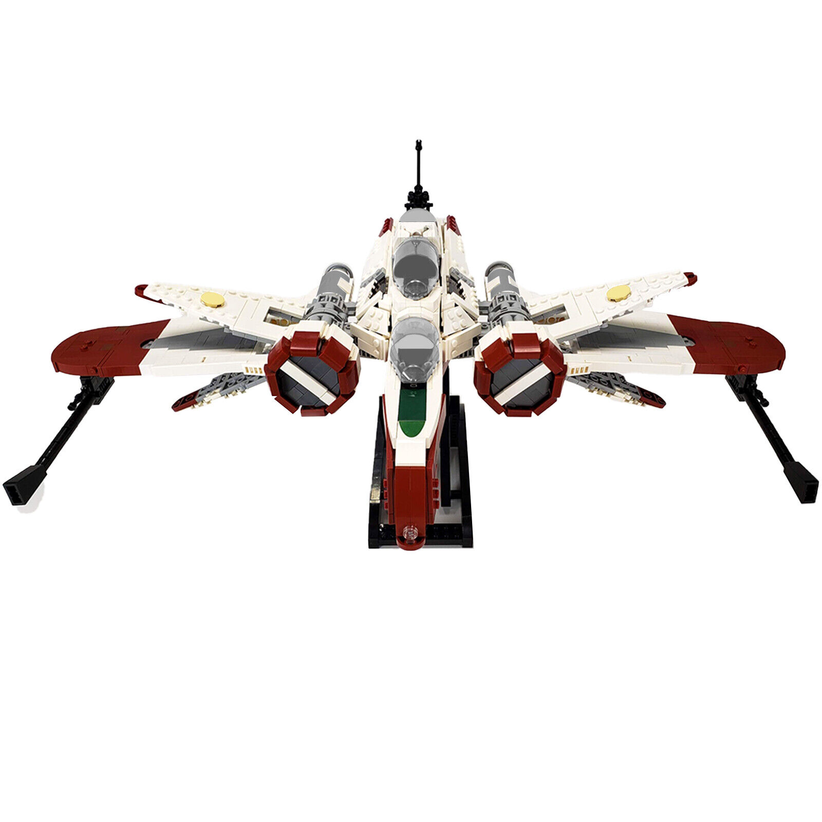 Custom MOC: C7257 ARC-170 Starfighter Set Model 1654 Parts Gift for Christmas-ZITIANYOUBUILD