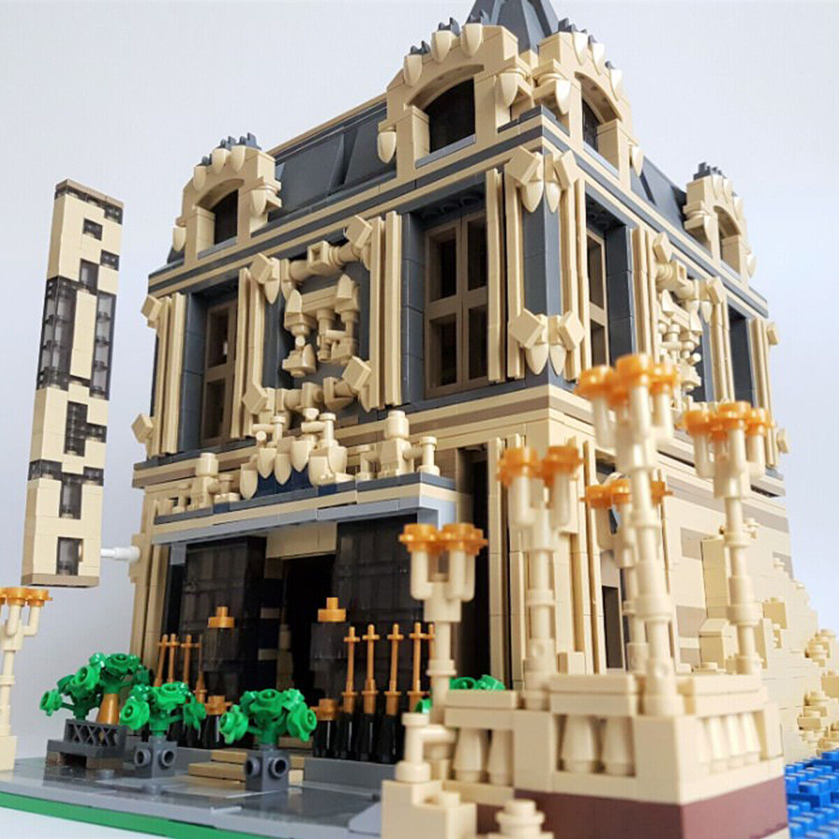 C4528 Modular Building: Bar with Interior for Collection 3802 Parts Gift-ZITIANYOUBUILD