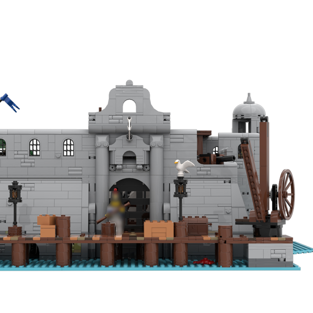 FORT製 MOC-217932 Fortín La Murallada Model for Pirates Series 6725 Pieces