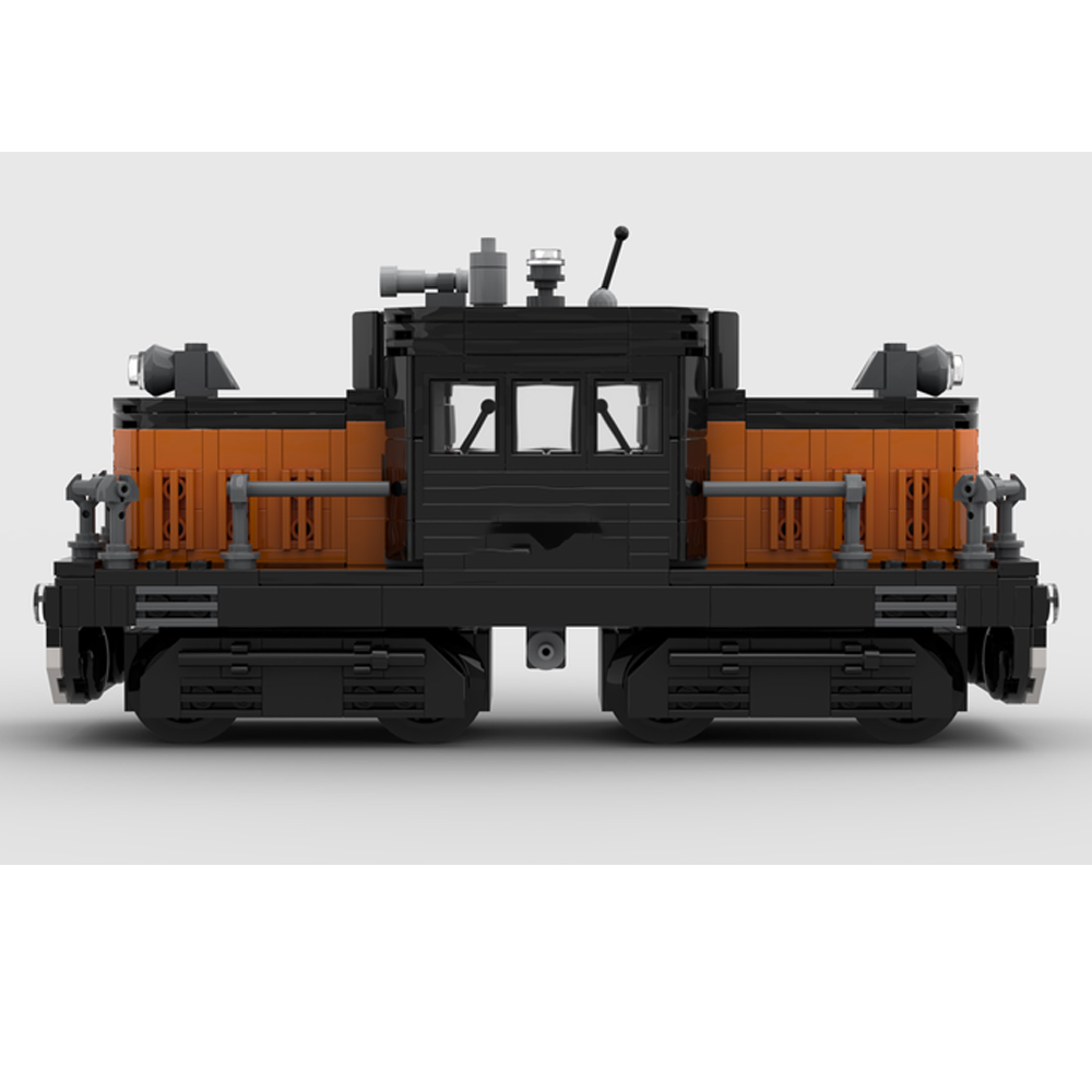 MOC-221467 Porter 50 Tonner, an Eastern United States Switcher Locomotive 659 Pieces