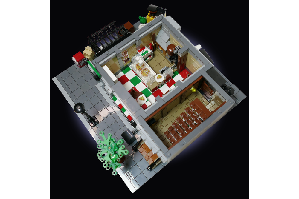 MOC-162822 Peter Parker's Apartment Modular Building  2712 Pieces