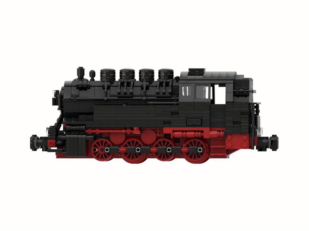 Custom MOC-196381 DR-Baureihe 81 (8w) Locomotives 724 Parts For Brithday And Christmas Gifts