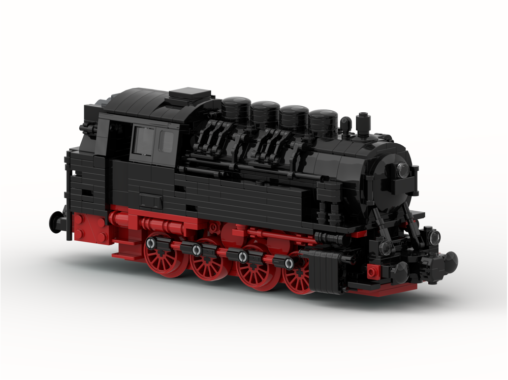 Custom MOC-196381 DR-Baureihe 81 (8w) Locomotives 724 Parts For Brithday And Christmas Gifts