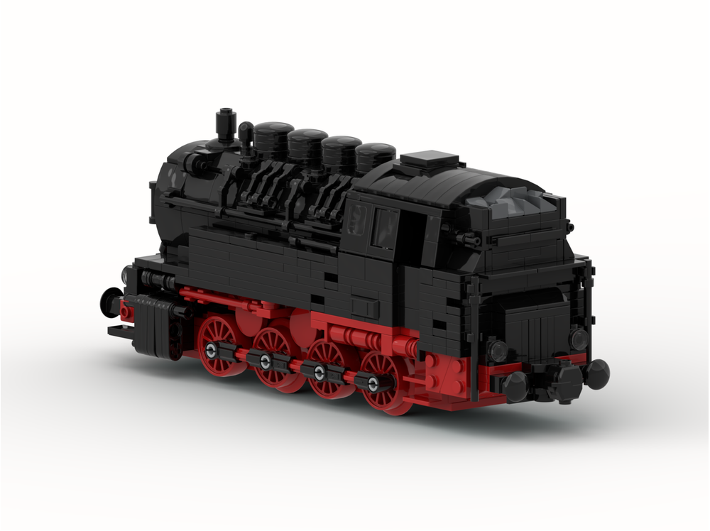 Custom MOC-196381 DR-Baureihe 81 (8w) Locomotives 724 Parts For Brithday And Christmas Gifts