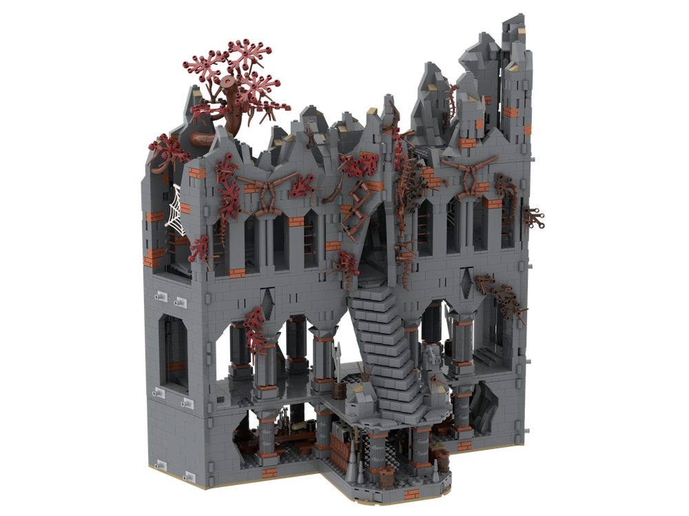 Custom MOC-217982 UCS Dol-Guldur - part 4/8 3567 Parts For Brithday Gifts