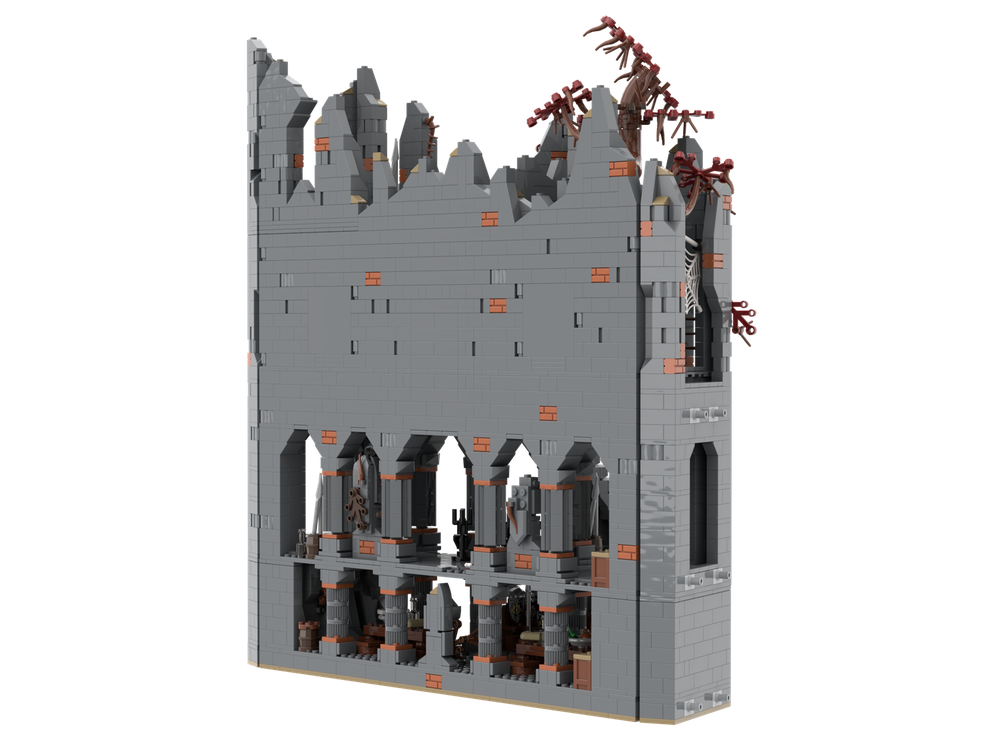 Custom MOC-217982 UCS Dol-Guldur - part 4/8 3567 Parts For Brithday Gifts
