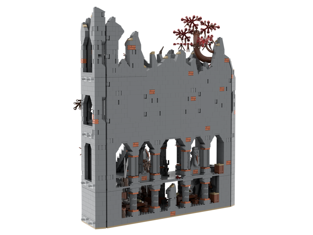 Custom MOC-217982 UCS Dol-Guldur - part 4/8 3567 Parts For Brithday Gifts