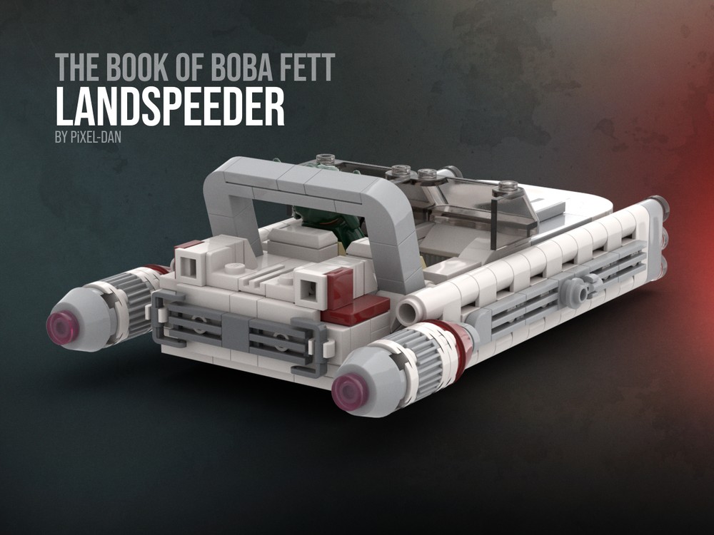 MOC-98172 MAJORDOMOS LANDSPEEDER 350 pieces