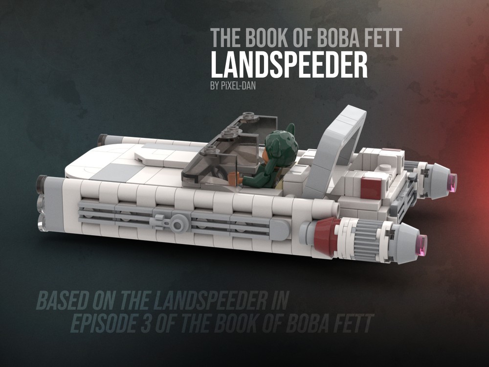 MOC-98172 MAJORDOMOS LANDSPEEDER 350 pieces