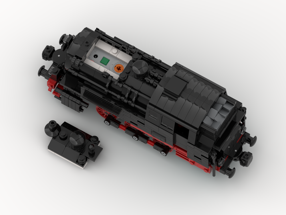 Custom MOC-162675 DR-Baureihe 80 (8w) locomotives 610 Parts For Brithday And Christmas Gifts