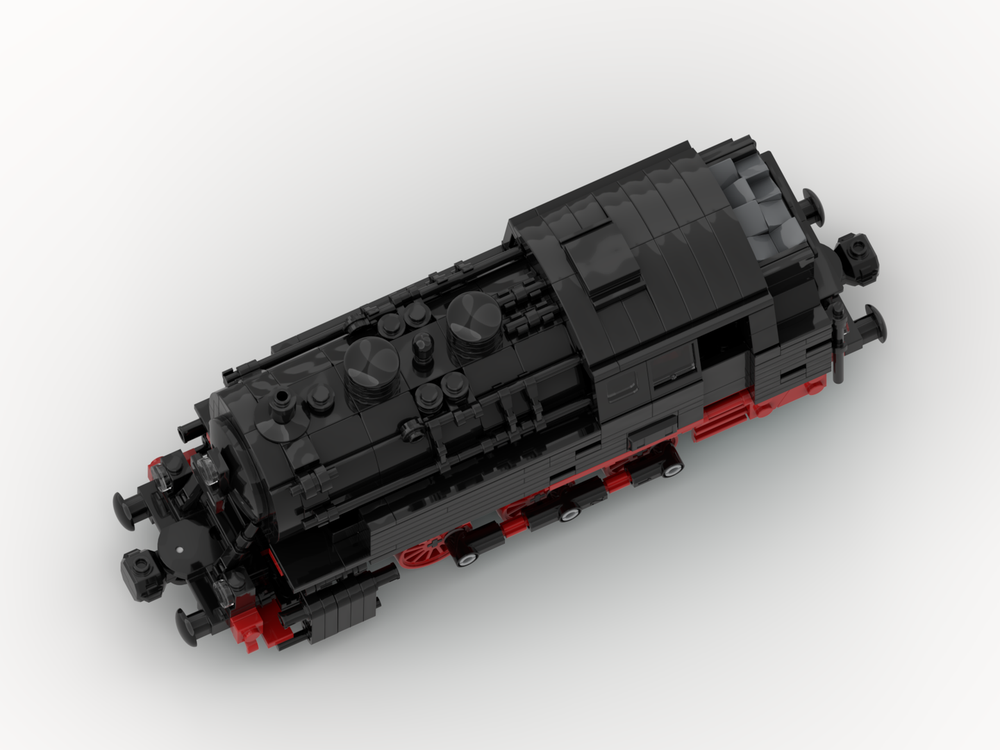 Custom MOC-162675 DR-Baureihe 80 (8w) locomotives 610 Parts For Brithday And Christmas Gifts