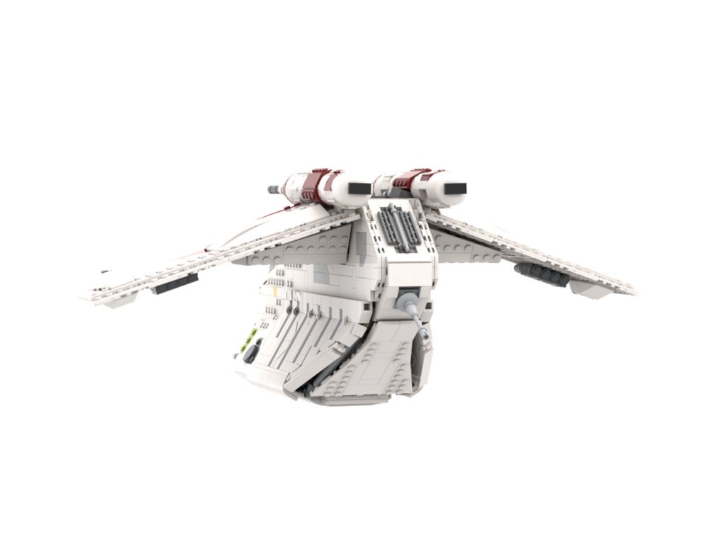Custom MOC-105775 LAAT republic gunship 1604 Parts For Brithday And Christmas Gifts