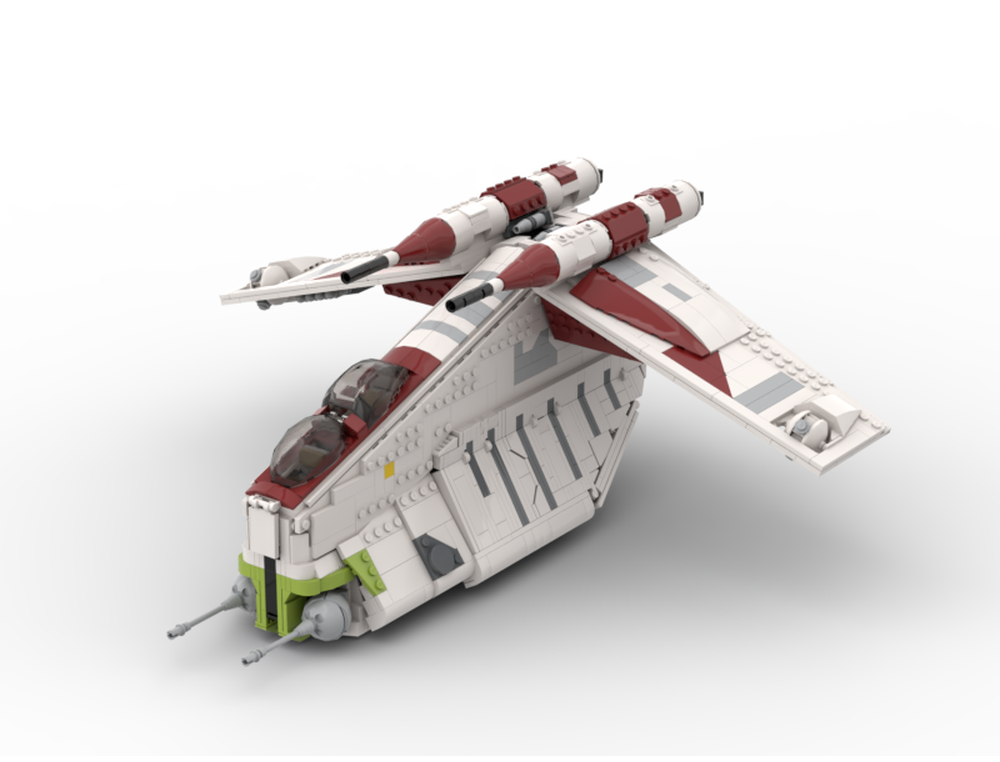Custom MOC-105775 LAAT republic gunship 1604 Parts For Brithday And Christmas Gifts