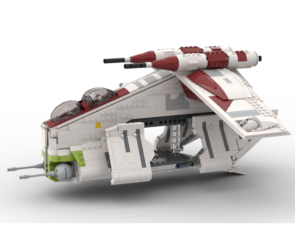 Custom MOC-105775 LAAT republic gunship 1604 Parts For Brithday And Christmas Gifts
