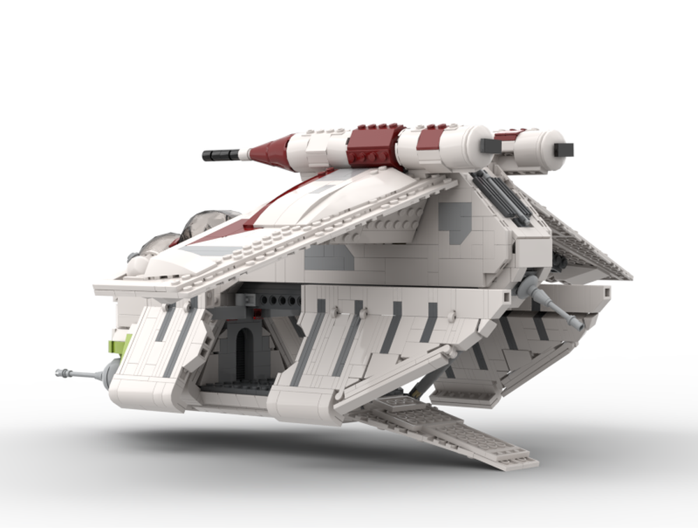 Custom MOC-105775 LAAT republic gunship 1604 Parts For Brithday And Christmas Gifts