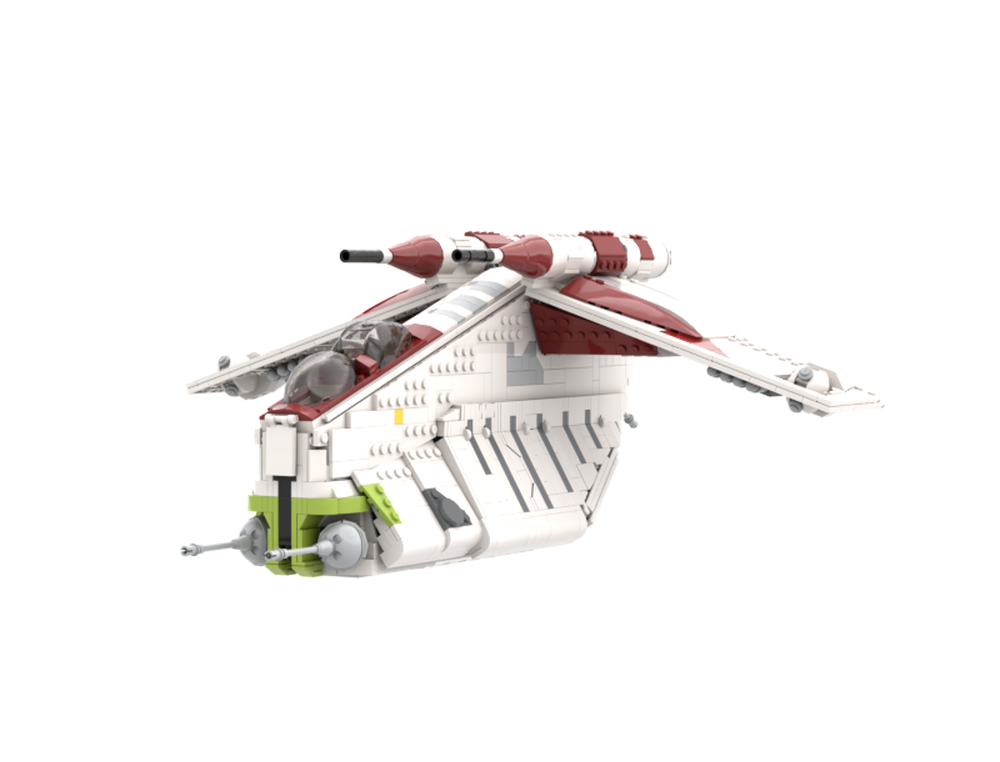 Custom MOC-105775 LAAT republic gunship 1604 Parts For Brithday And Christmas Gifts
