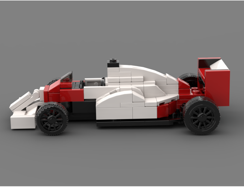 Custom MOC-226301 Mclaren MP4/2C Alain Prost 183 Parts For Brithday And Christmas Gifts