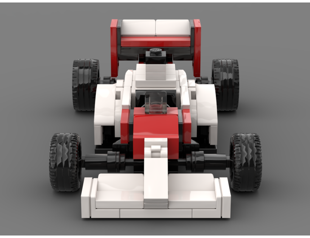 Custom MOC-226301 Mclaren MP4/2C Alain Prost 183 Parts For Brithday And Christmas Gifts