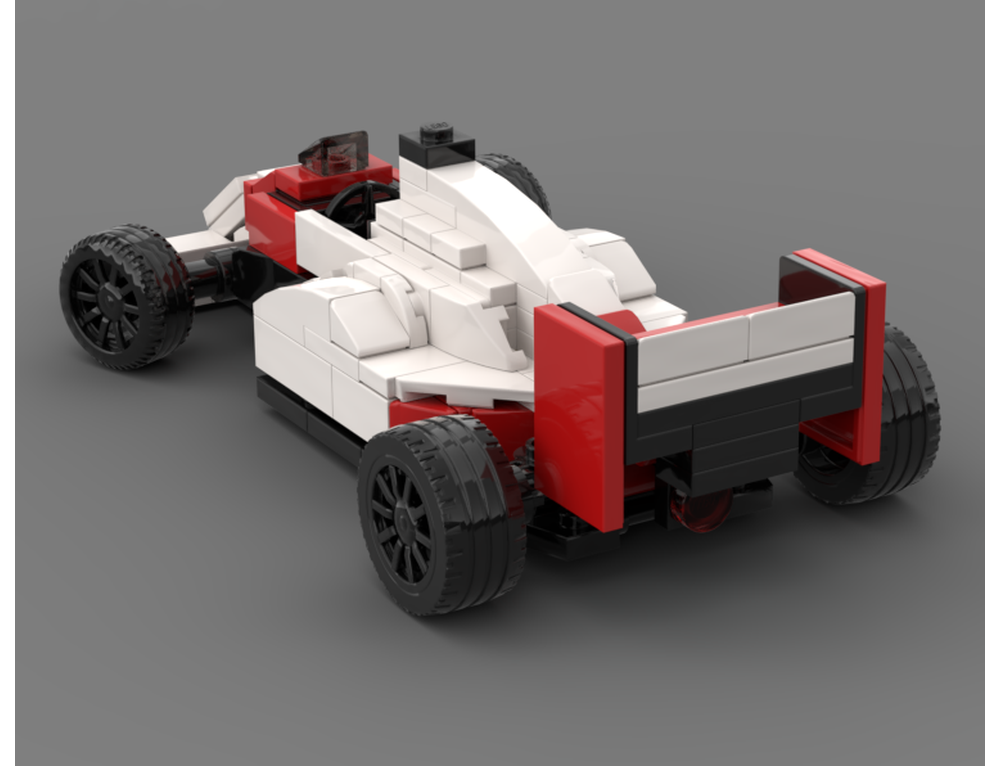 Custom MOC-226301 Mclaren MP4/2C Alain Prost 183 Parts For Brithday And Christmas Gifts