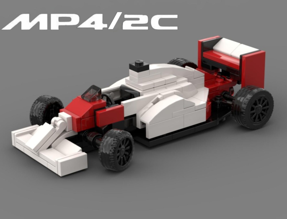 Custom MOC-226301 Mclaren MP4/2C Alain Prost 183 Parts For Brithday And Christmas Gifts