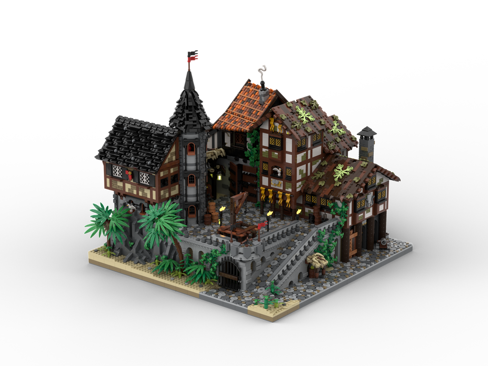 MOC-164139 Port Sauvage: Gallows Hill for Pirates Themes Series 11944 Parts