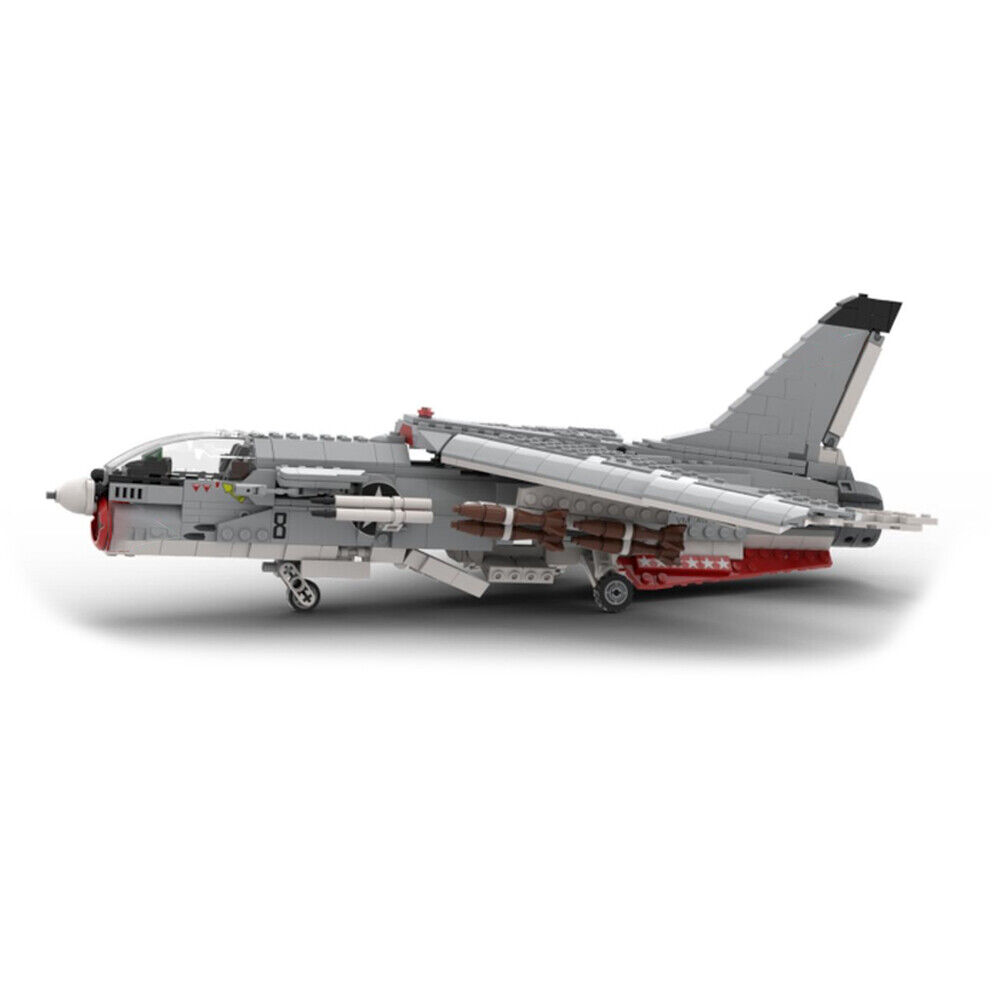 MOC-43581 Carrier-based air Superiority Fighter Plane Model 948 Parts Gift-ZITIANYOUBUILD