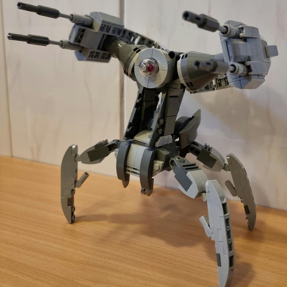 MOC-101715 The Scorpenek Annihilator Robot Battle Robot Minifigscale 335 Parts-ZITIANYOUBUILD