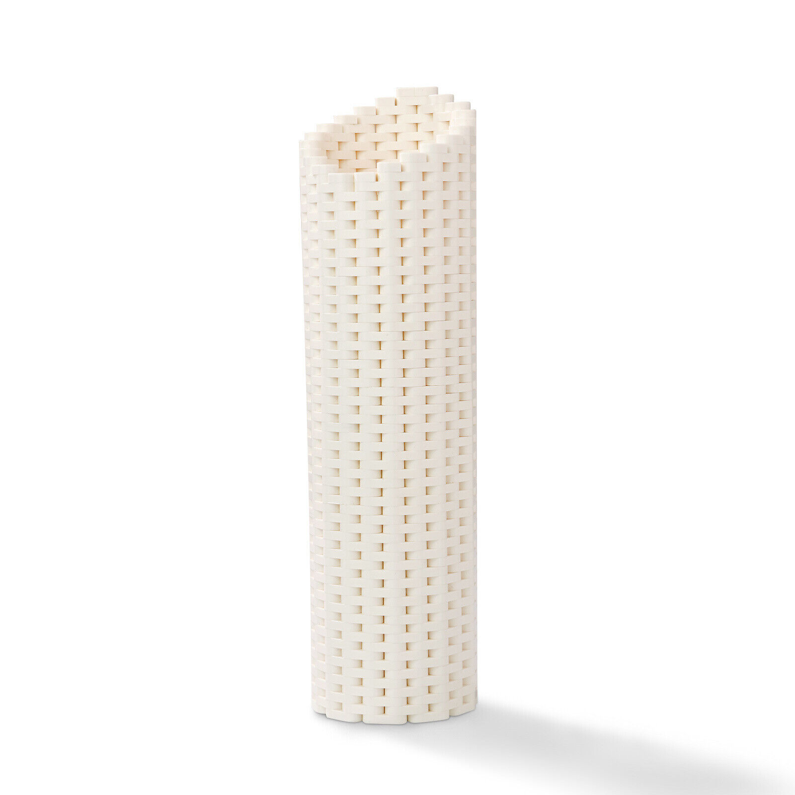 Custom MOC: C6017 White Deformation Vase Model 720 Parts Gift for Christmas-ZITIANYOUBUILD