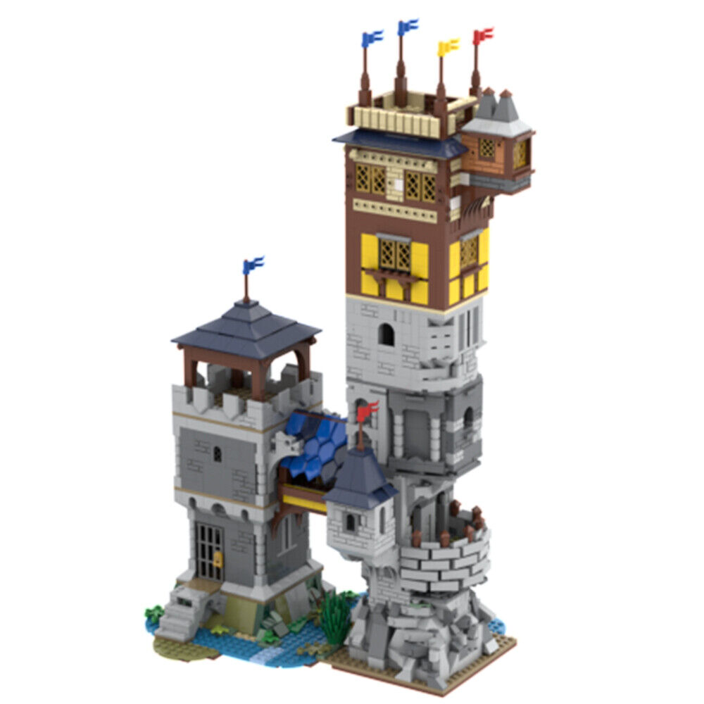 MOC-94891 Medieval Tower Keep Castle of the Two Towers Model 2026 Parts-ZITIANYOUBUILD