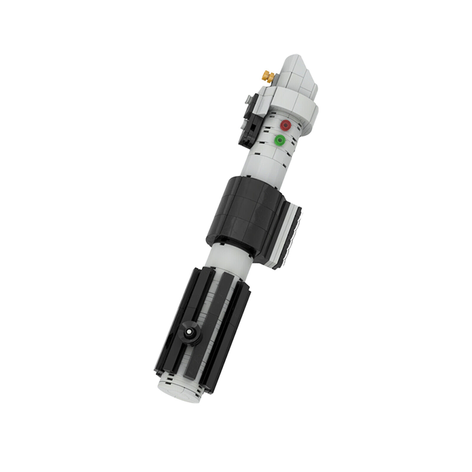 Custom MOC: MOC-41292  A-n-a-k-in- Padawan Ligh_t-s-aber Hilt Gift for Christmas-ZITIANYOUBUILD