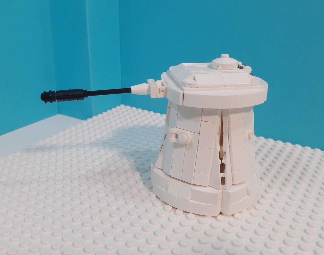 MOC-108584 Hoth DF.9 Turret SW Hoth Diorama 244 Pieces 