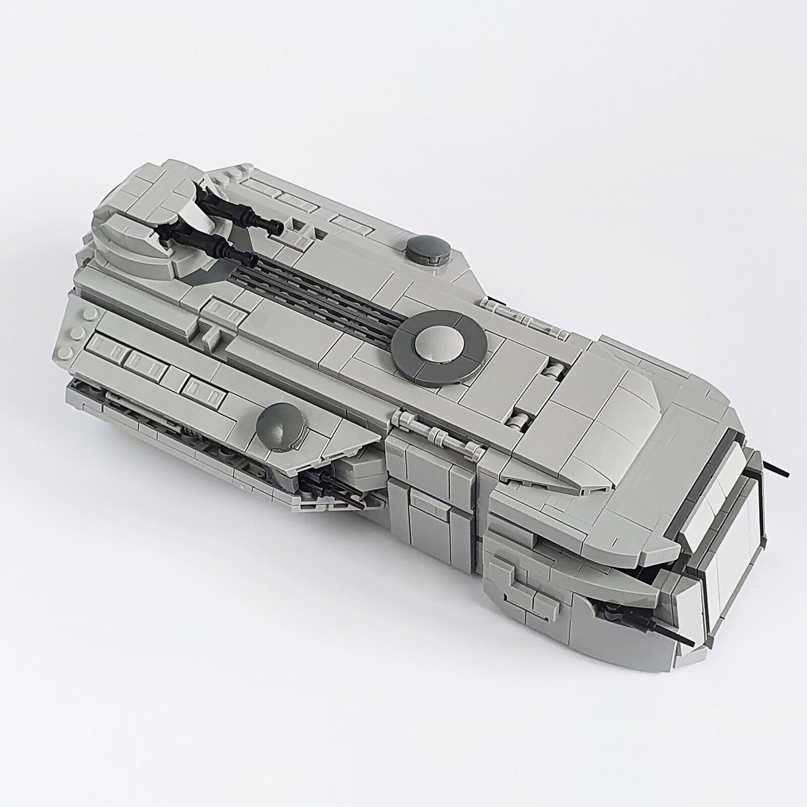 C5959 Armored Box-shaped Soldier Transport Minifig Scale 1004 Parts-ZITIANYOUBUILD