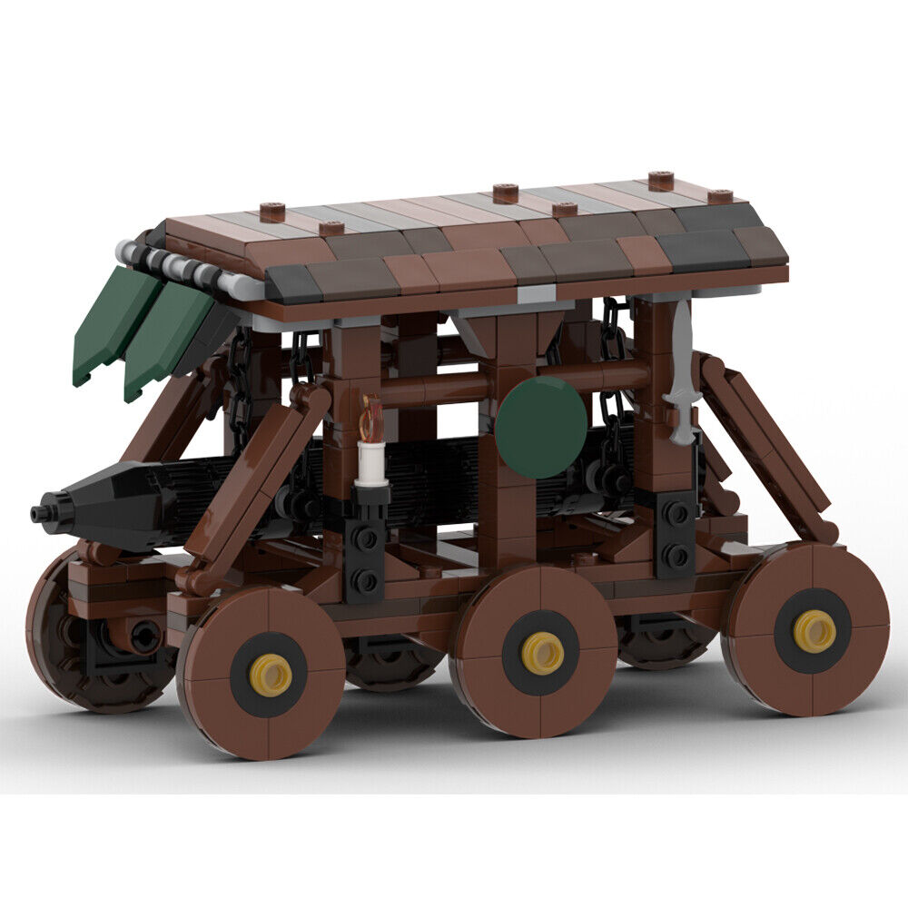 MOC-159309 Medieval Battering Ram for Castle Theme Building Toys Set 303 Parts-ZITIANYOUBUILD