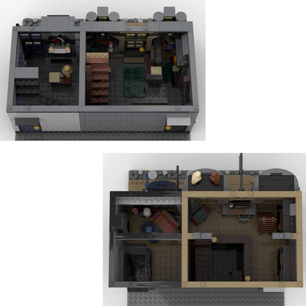MOC-144229 Modular Wand Shop Model with Interior from Film 1832 Parts-ZITIANYOUBUILD