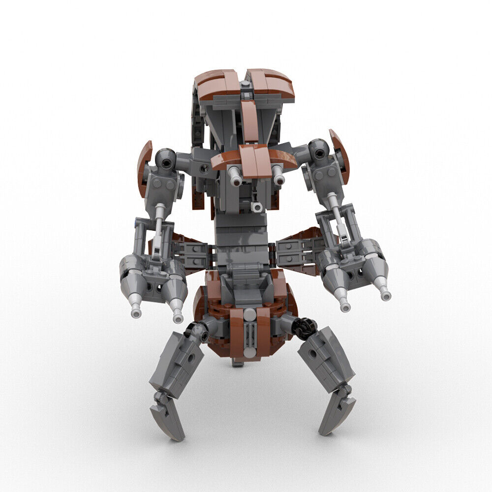 C9195 Three-legged Combat Robot with Shield Generator from Movie #489 Parts-ZITIANYOUBUILD