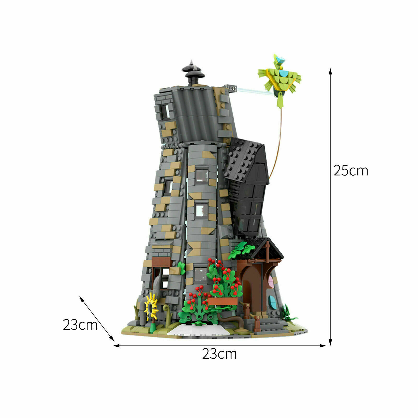 Custom MOC: C7302 Modular House Hut 1207 Parts from Film Gift for Christmas-ZITIANYOUBUILD