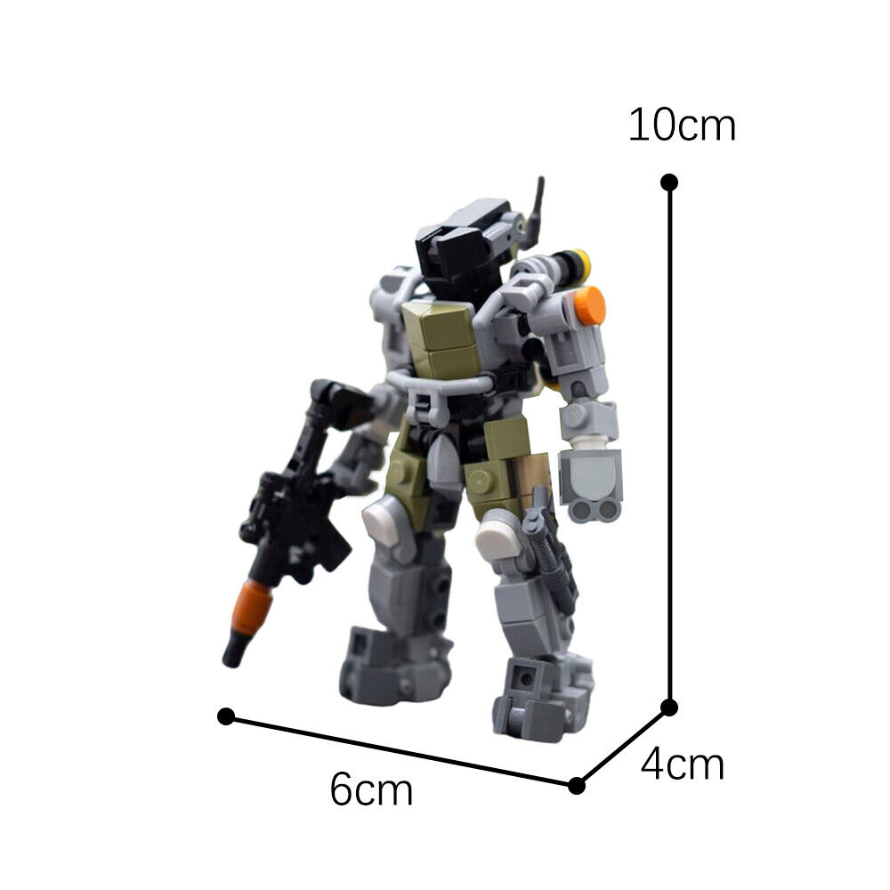ZITIANYOUBUILD Custom MOC: C7707 Rapid Response Suit Model 164 Parts-ZITIANYOUBUILD