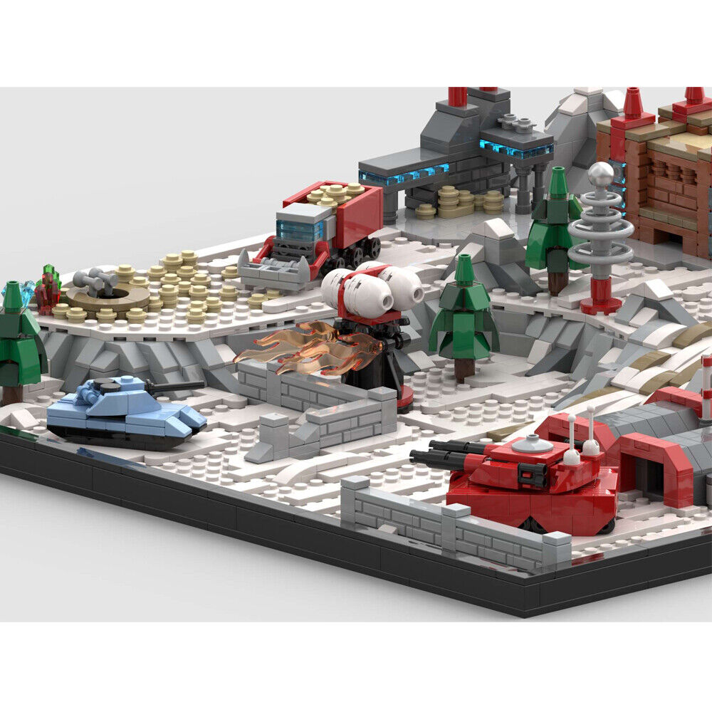 MOC-142272 Soviet Base Diorama Building Toys Set from Video Game 1646 Parts-ZITIANYOUBUILD
