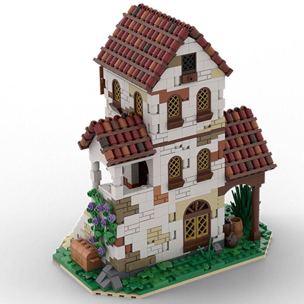 MOC-127497 Rural Hotel Model for Pirates Series Building Toys Set 1404 Parts-ZITIANYOUBUILD