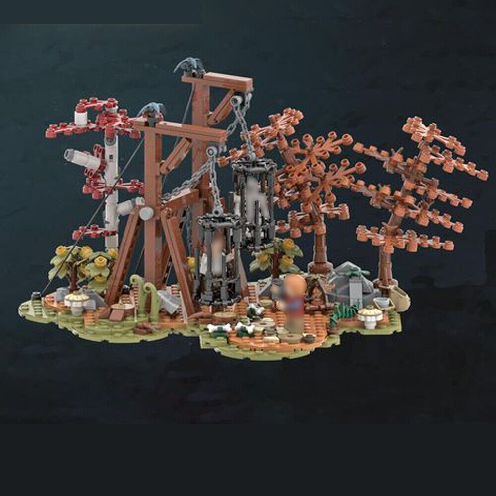MOC-157271 Crossroads Iconic Scene from Film Building Toys Set 489 Parts-ZITIANYOUBUILD