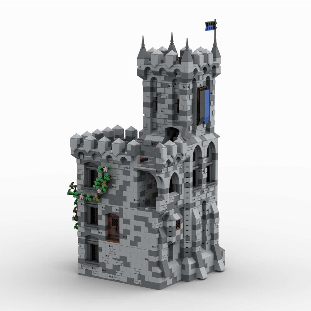 MOC-131230 Tavern and Guard Room Expansion for Medieval Castle 4650 Parts-ZITIANYOUBUILD