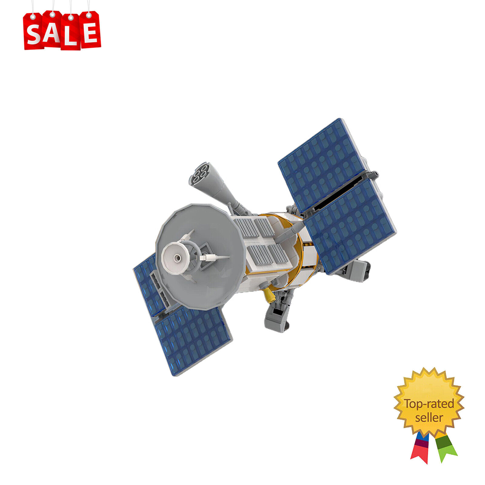 C9210 The Magellan Spacecraft: A 1,035-kilogram Robotic Space Probe 617 Parts-ZITIANYOUBUILD